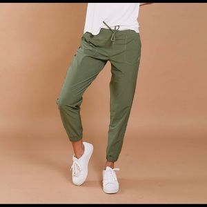 Albion sage jetsetters joggers original jetsetter waistband